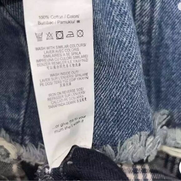 Misguided Oversized Blue Denim
Jacket(Size 6) - Picture 4 of 7